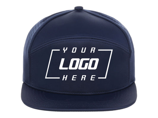Crowns By Lids Driver 6-Panel Tech Cap - Navy