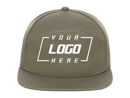 Crowns By Lids Driver 6-Panel Tech Cap - Olive