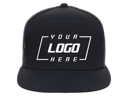 Crowns by Lids Birdie 7-Panel Trucker - Black