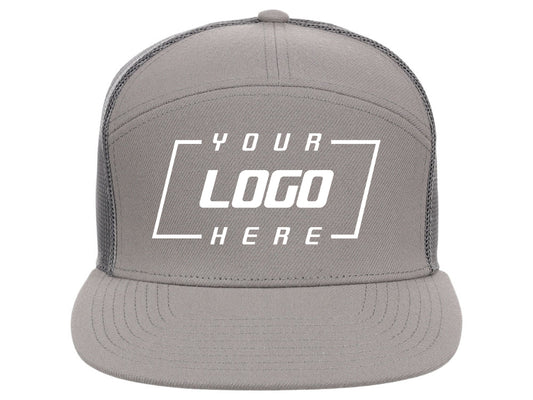 Crowns by Lids Birdie 7-Panel Trucker - Charcoal