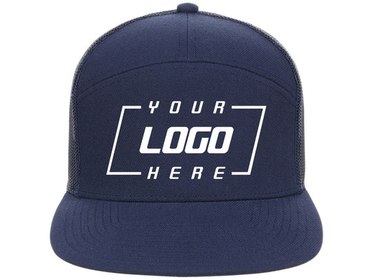 Crowns by Lids Birdie 7-Panel Trucker - Navy