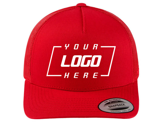 YP Classics 5-Panel Retro Trucker - Red