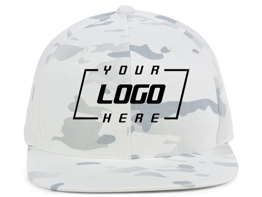 YP Classics Blank Snapback - White Camo