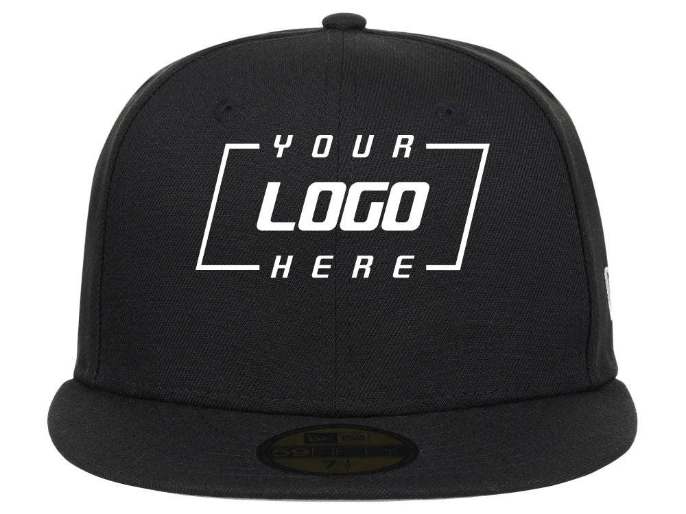 New Era Custom 59FIFTY - Black/Grey UV