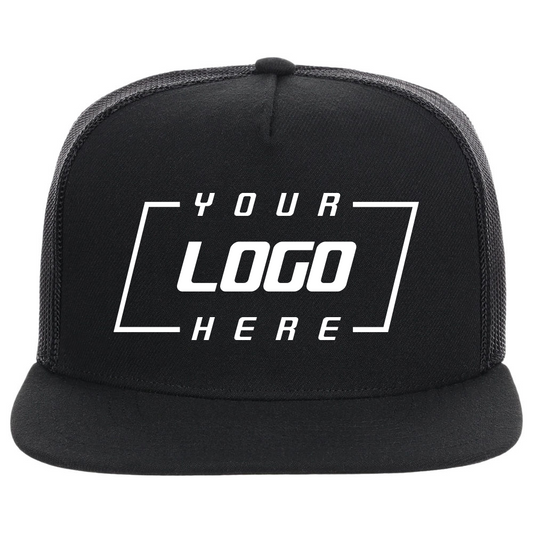 Crowns by Lids Essential 5-Panel Trucker - Black