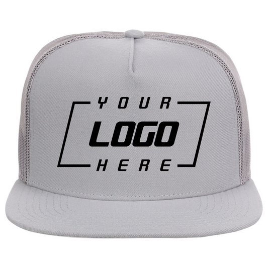 Crowns by Lids Essential 5-Panel Trucker - Grey