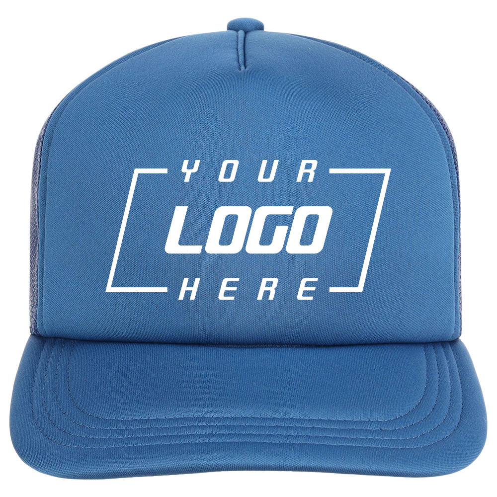 Crowns By Lids Screen Foam Trucker Cap - Teal