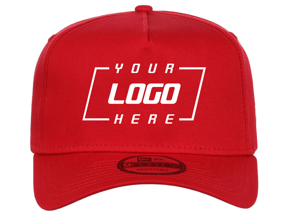 New Era A-Frame 9FORTY Snapback - Red