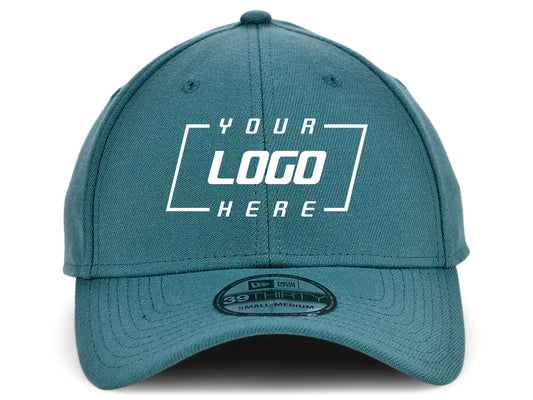 New Era Blank Poly 39THIRTY Cap - Green