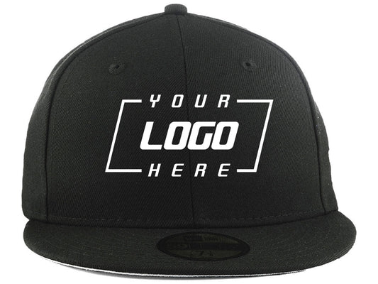 New Era Custom 59FIFTY - Black/Black UV