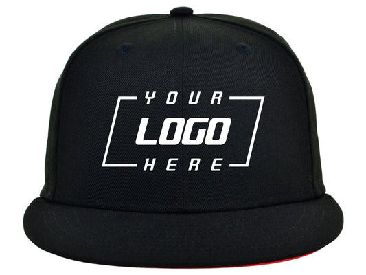 Crowns By Lids Full Court Fitted UV Cap - Black/Red