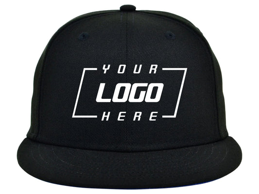 Crowns By Lids Full Court Fitted UV Cap - Black/Royal Blue