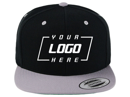 YP Classics 2-Tone Snapback - Black/Silver
