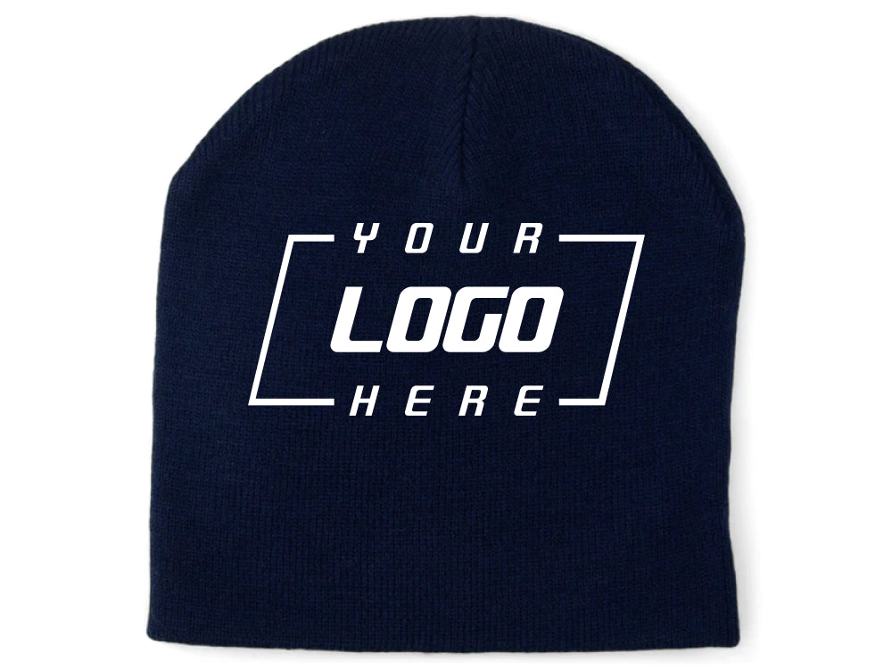 Solid Non Cuff Knit - Navy