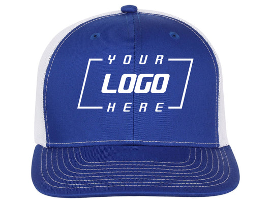 Crowns By Lids Slam Dunk Trucker Cap - Royal Blue/White
