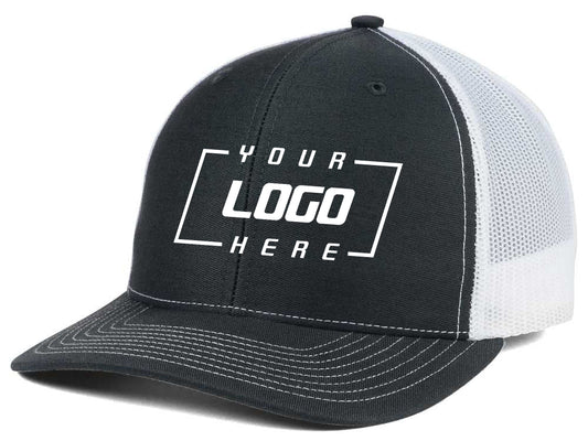 Richardson 112 Trucker - Charcoal/White