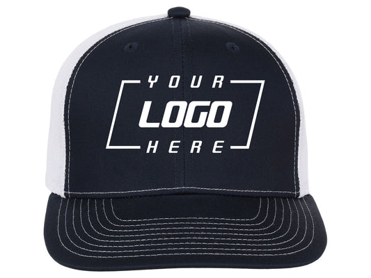 Crowns By Lids Slam Dunk Trucker Cap - Navy/White