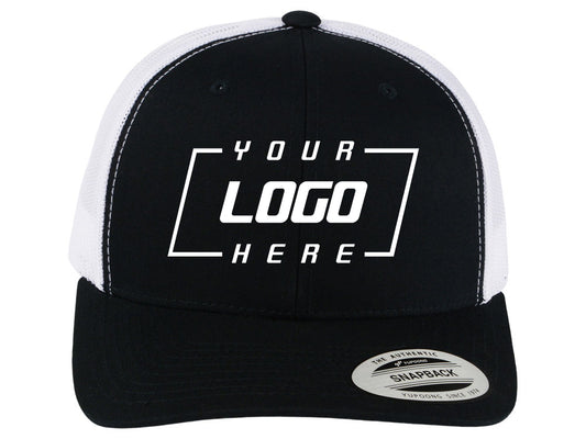 YP Classics Retro 2-Tone Trucker - Black/White