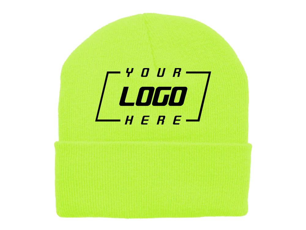 Yellow Artex Superstretch Classic Cuff Knit - Custom Lids