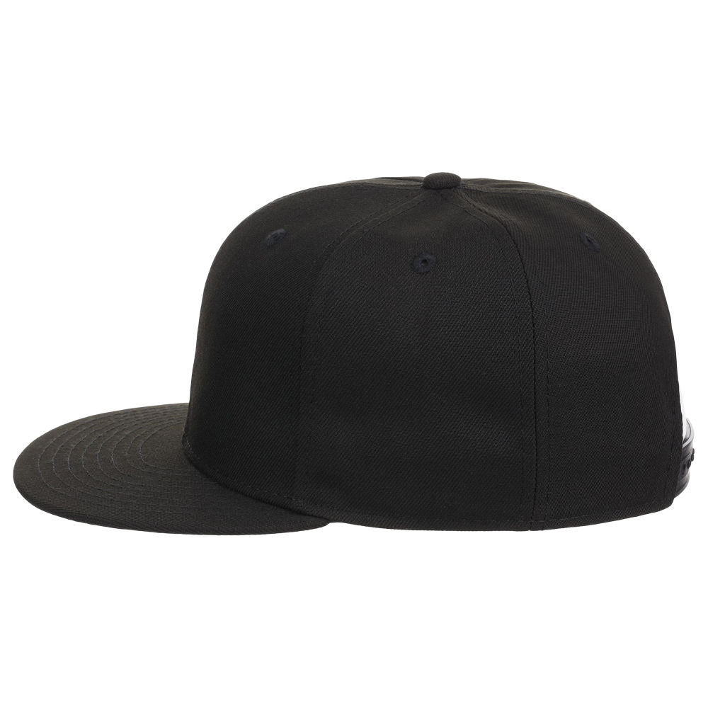 Crowns By Lids Dime Snapback UV Cap - Black/Black