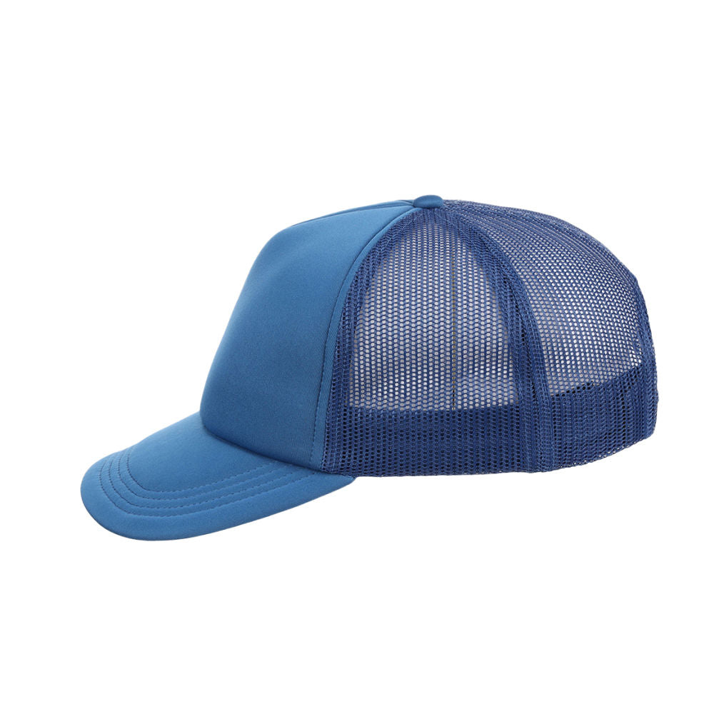 Crowns By Lids Screen Foam Trucker Cap - Teal