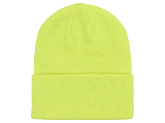 Crowns By Lids Turnover Cuff Knit - Yellow