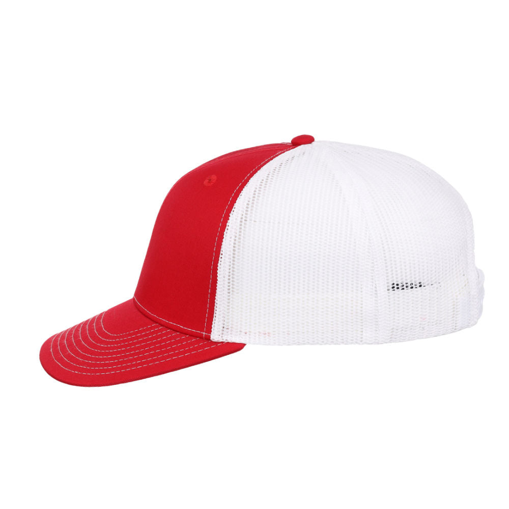 Crowns By Lids Slam Dunk Trucker Cap - Red/White