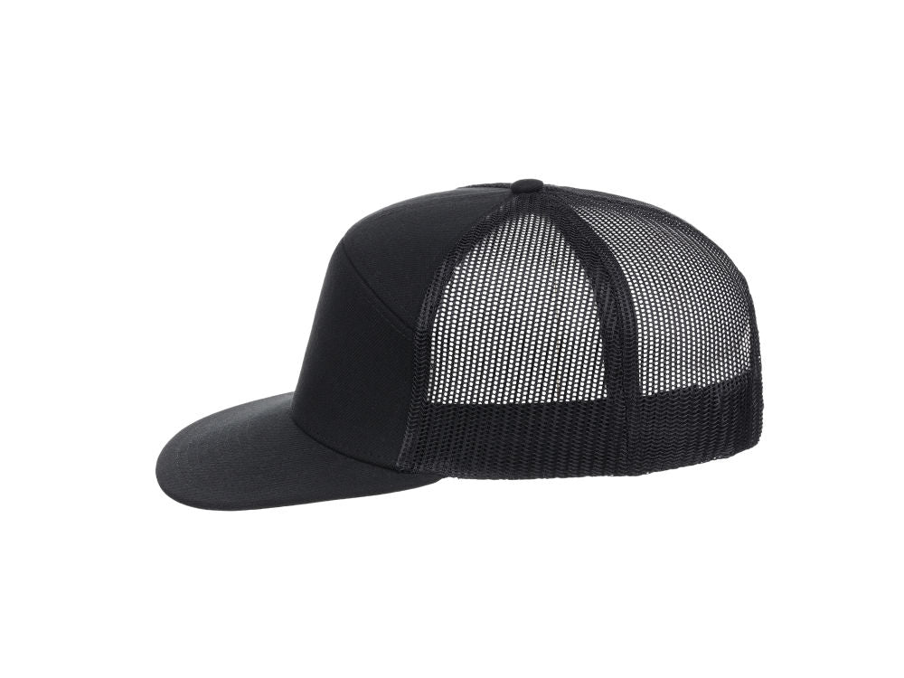 Crowns by Lids Birdie 7-Panel Trucker - Black