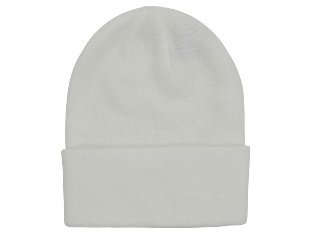 Crowns By Lids Turnover Cuff Knit - White