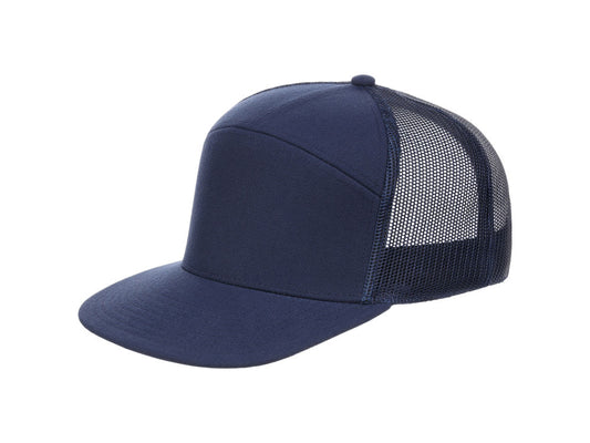 Crowns by Lids Birdie 7-Panel Trucker - Navy