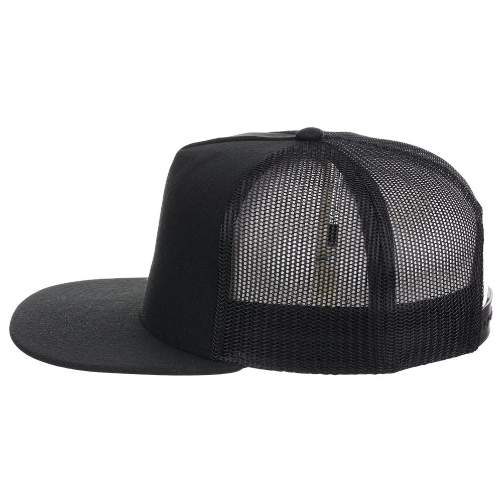 Crowns by Lids Essential 5-Panel Trucker - Black