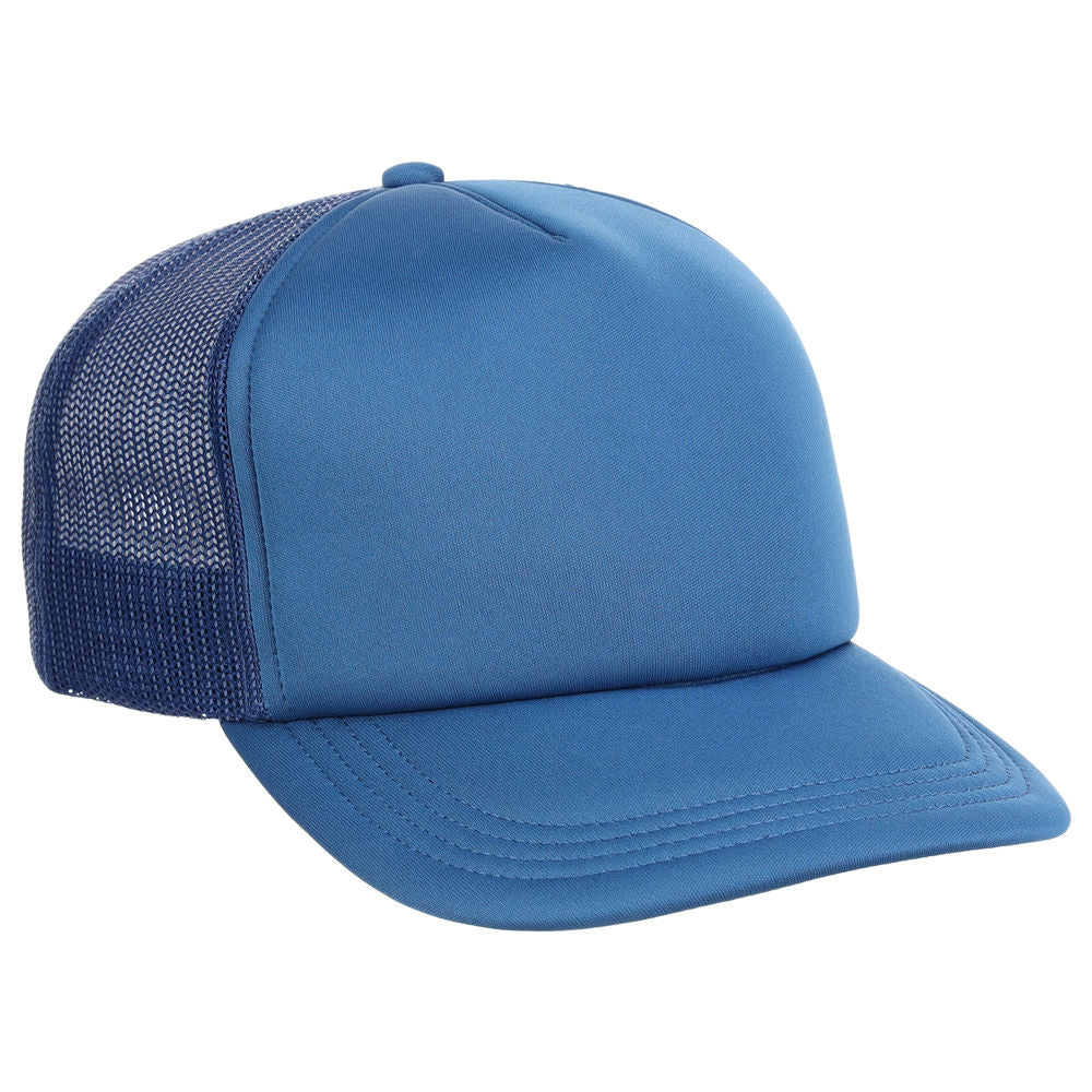 Crowns By Lids Screen Foam Trucker Cap - Teal