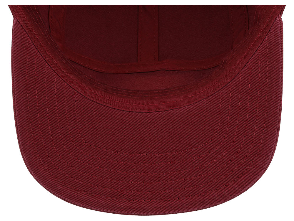 Crowns By Lids Camper 5-Panel Hat - Burgundy
