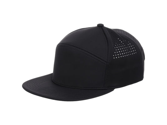 Crowns By Lids Driver 6-Panel Tech Cap - Black