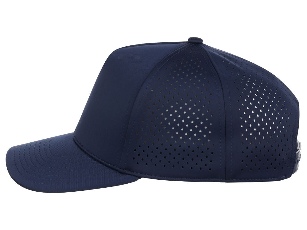 Crowns By Lids Tee Box 5-Panel Tech Cap - Navy