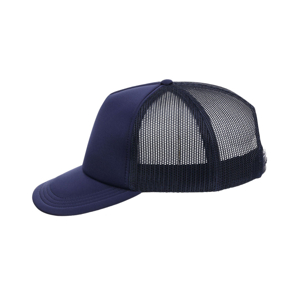 Crowns By Lids Screen Foam Trucker Cap - Navy/Navy