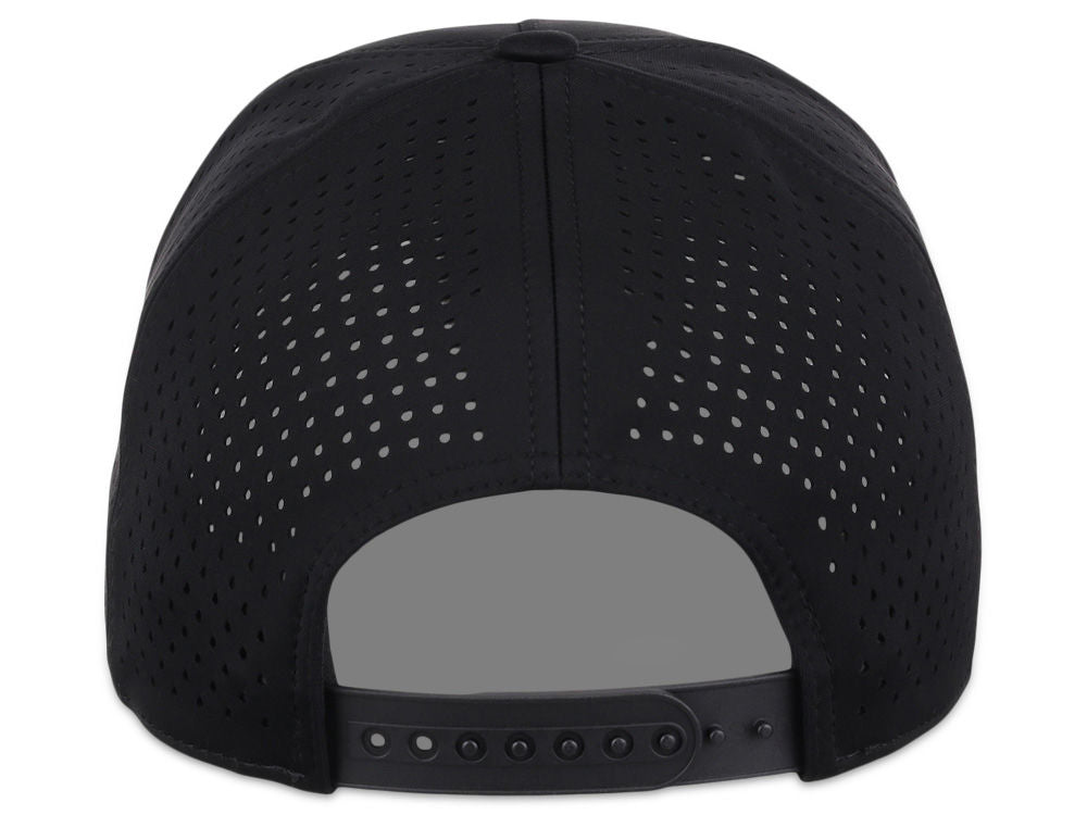 Crowns By Lids Tee Box 5-Panel Tech Cap - Black