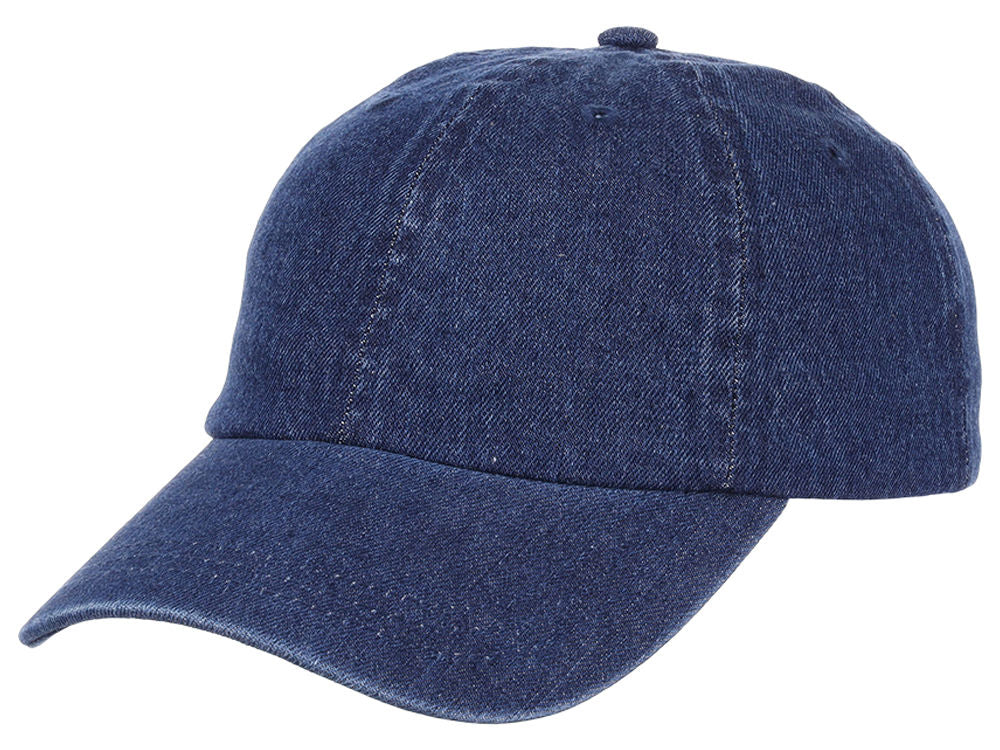 Washed Cap Hat Denim Style Baseball Men Hats Solid Cotton