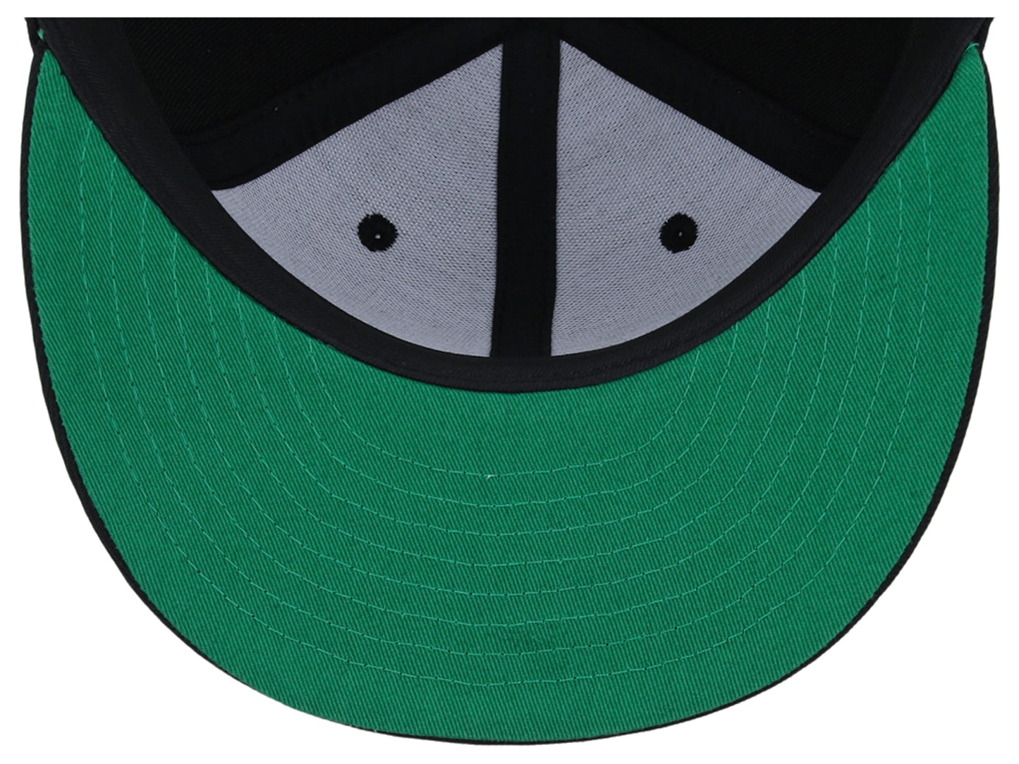 Crowns By Lids Full Court Fitted UV Cap - Black/Green