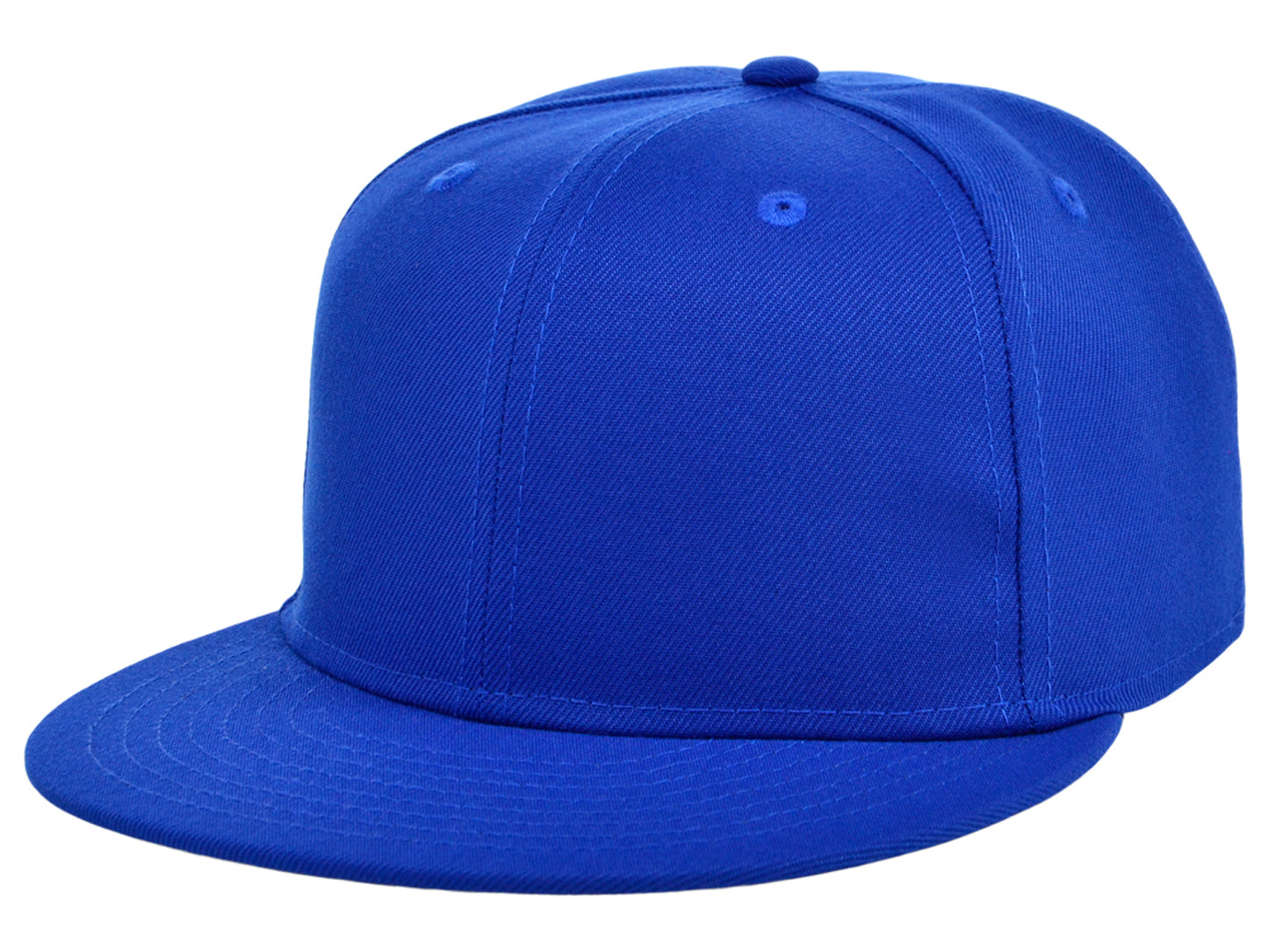 Crowns By Lids Full Court Fitted Cap - Royal Blue