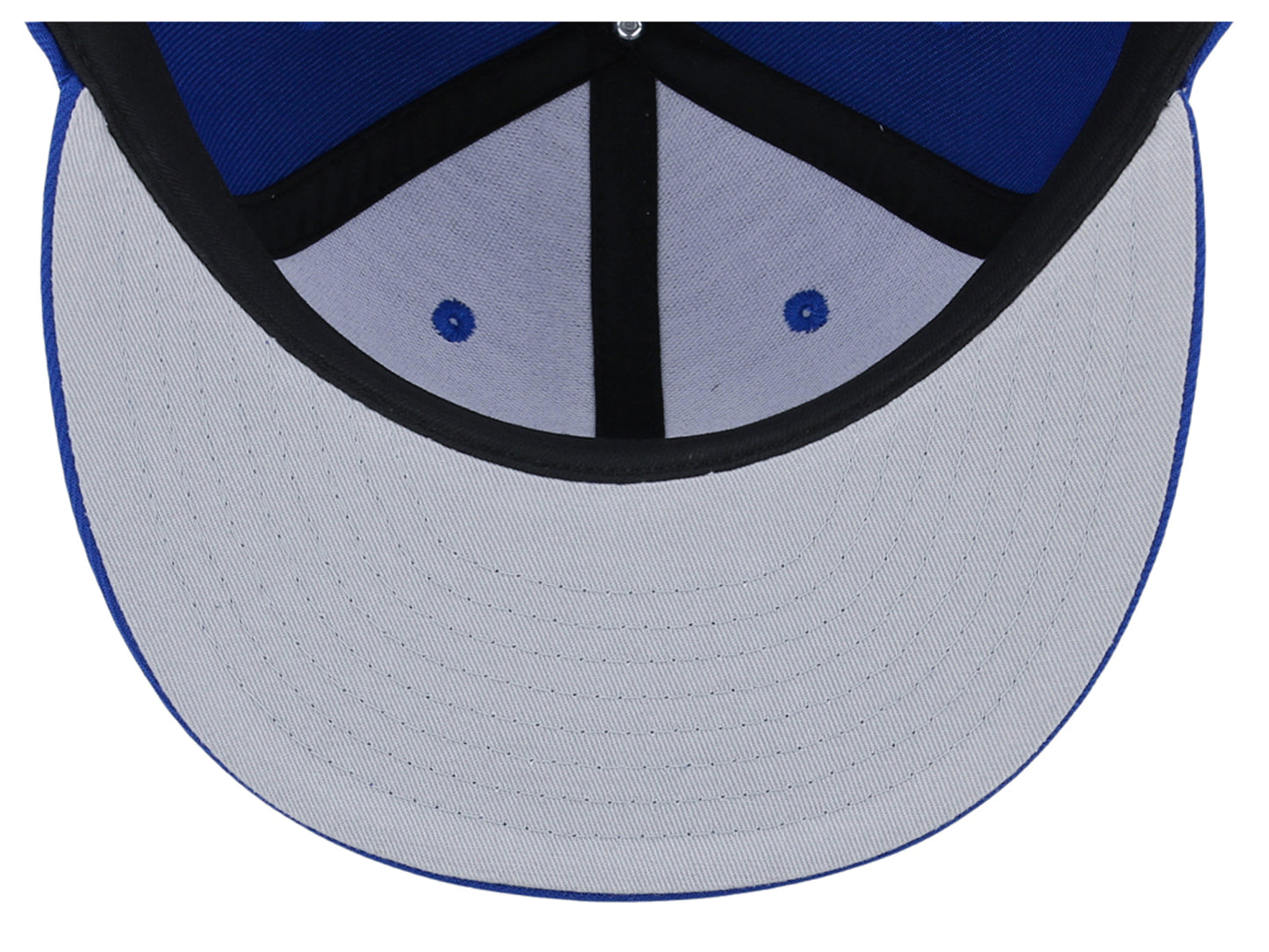 Crowns By Lids Full Court Fitted Cap - Royal Blue