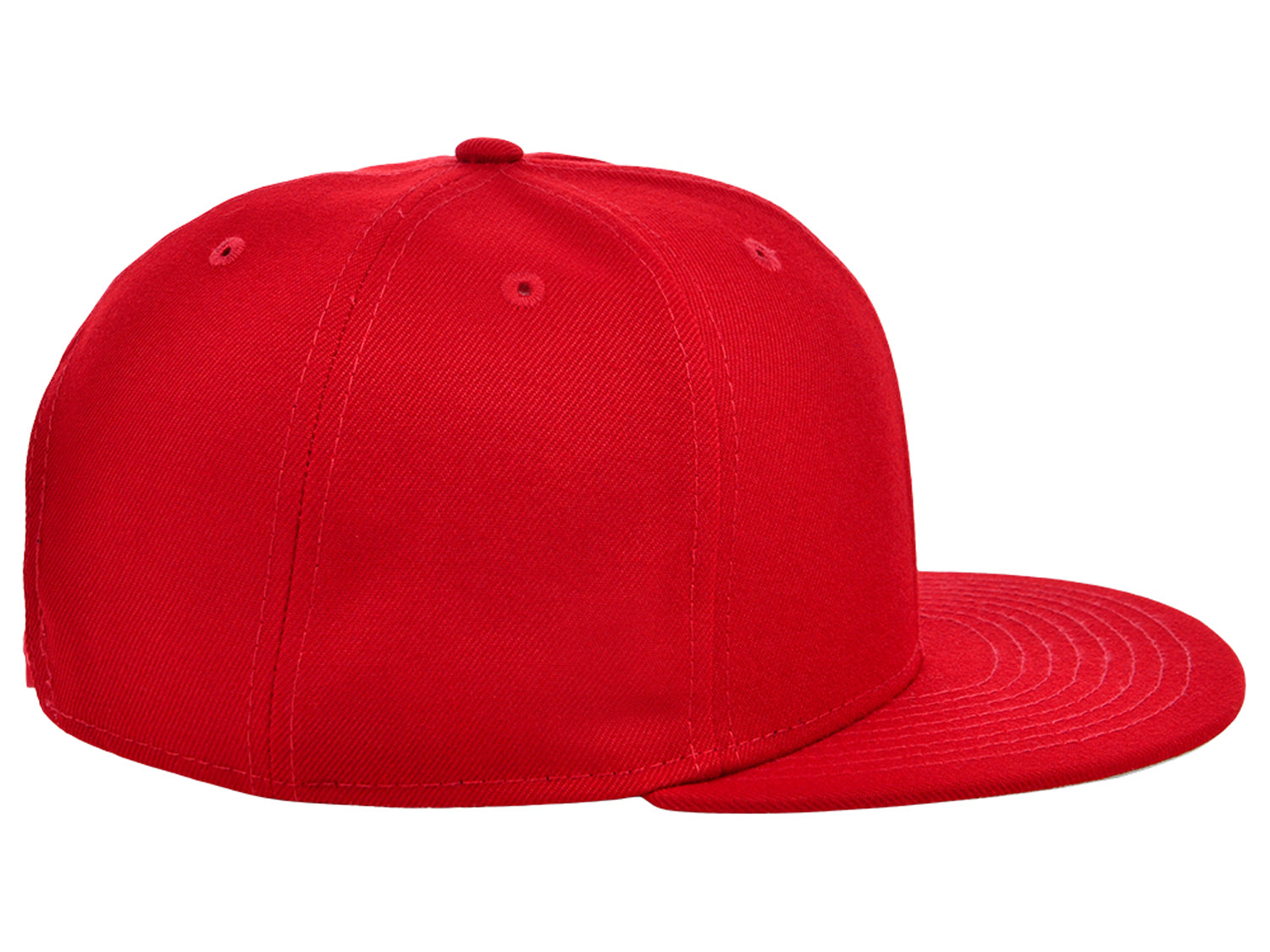 Crowns By Lids Dime Snapback Cap - Red