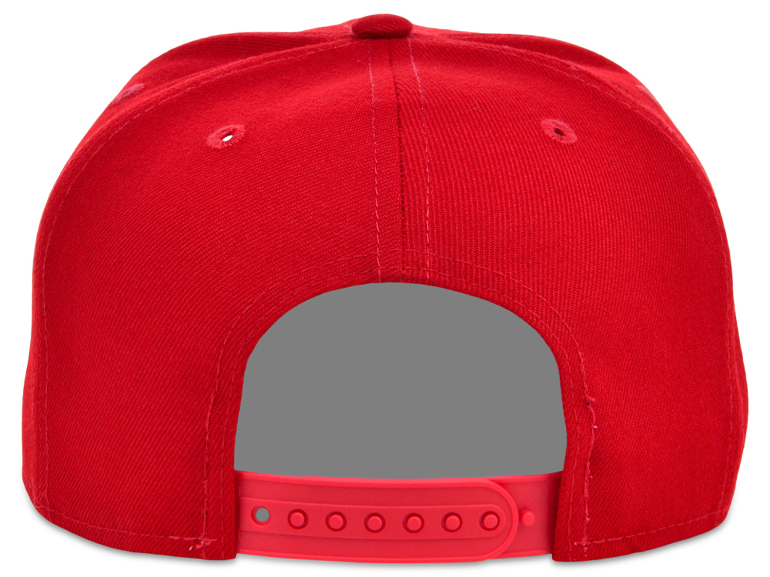 Crowns By Lids Dime Snapback Cap - Red