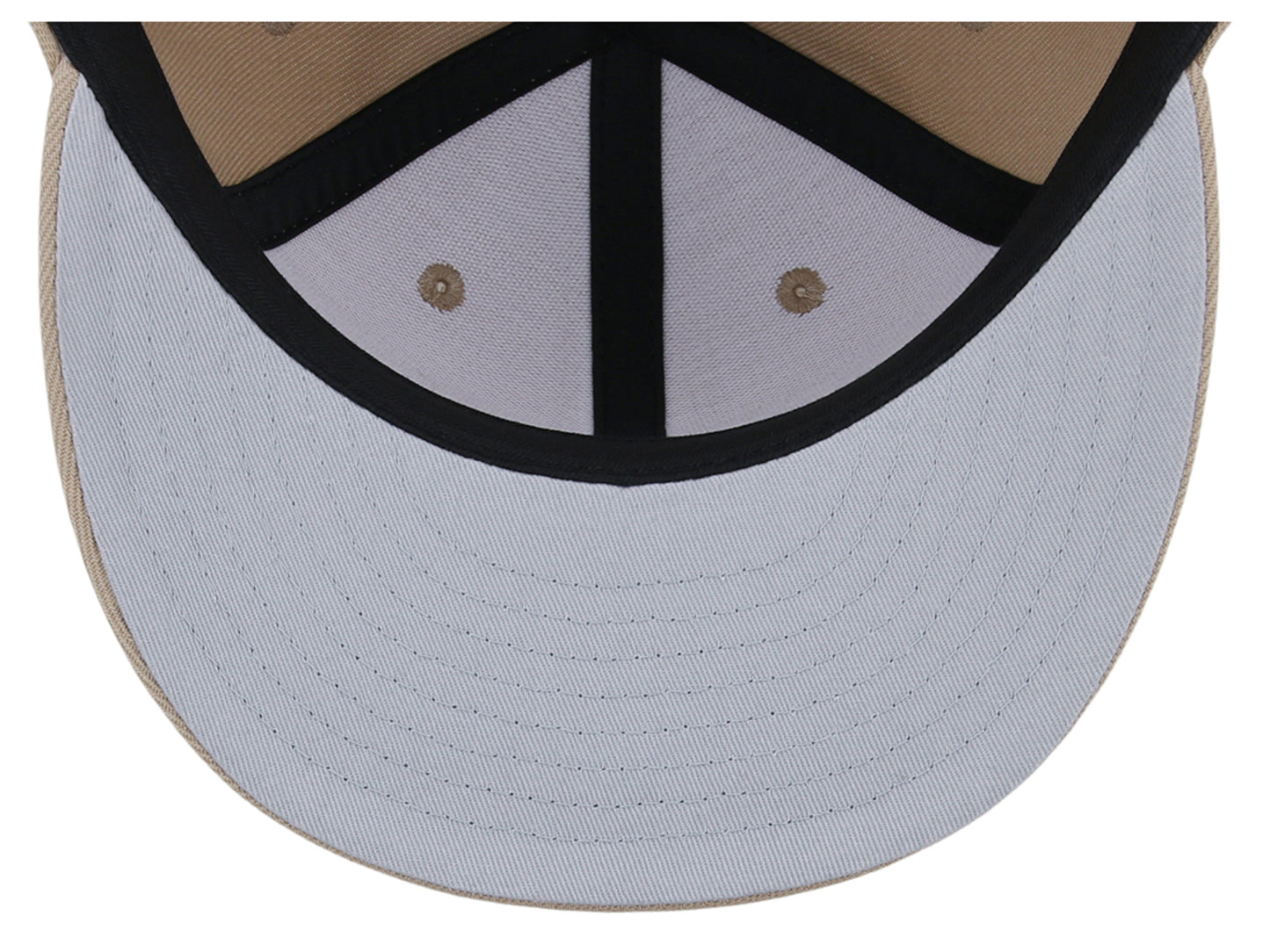 Crowns By Lids Dime Snapback Cap - Khaki