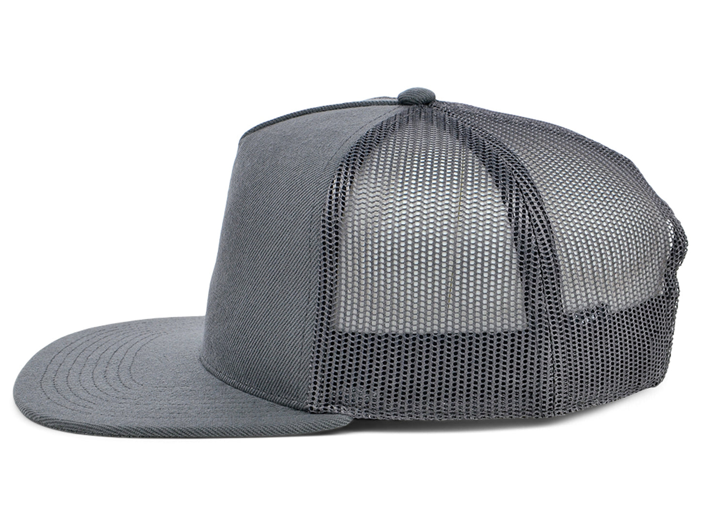 Crowns by Lids Essential 5-Panel Trucker - Charcoal