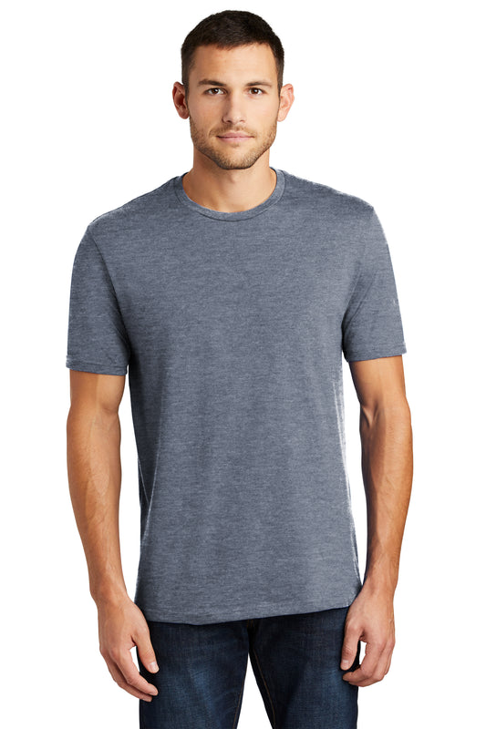 District Perfect Weight Unisex Tee - Heathered Navy