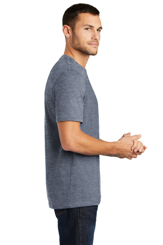 District Perfect Weight Unisex Tee - Heathered Navy