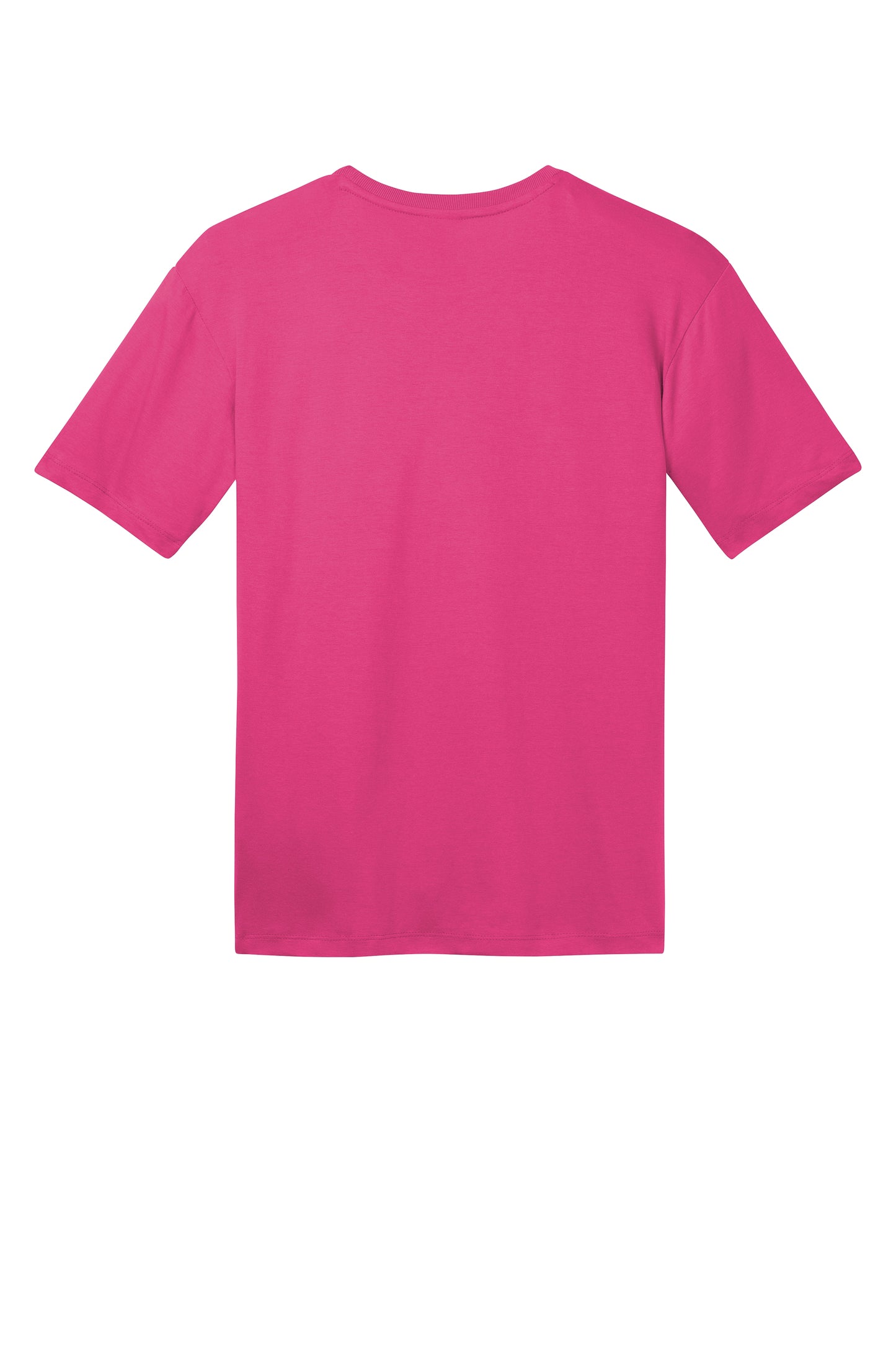 District Perfect Weight Unisex Tee - Dark Fuchsia