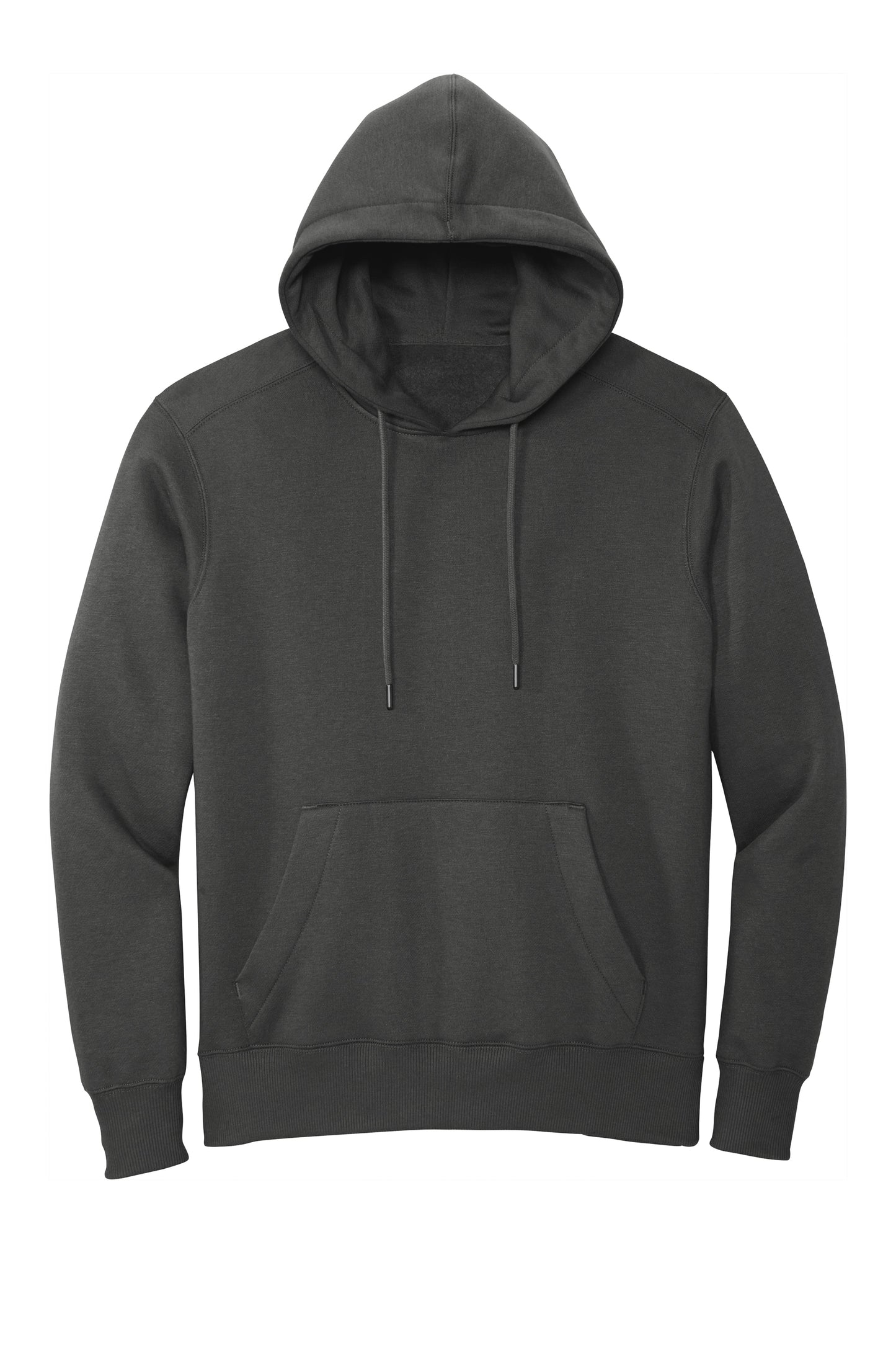 District Perfect Weight Fleece Unisex Hoodie - Charcoal