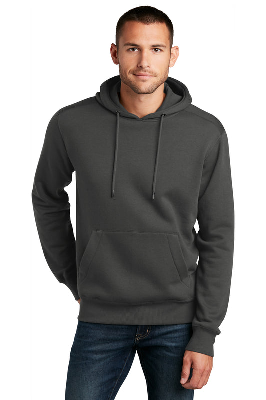 District Perfect Weight Fleece Unisex Hoodie - Charcoal